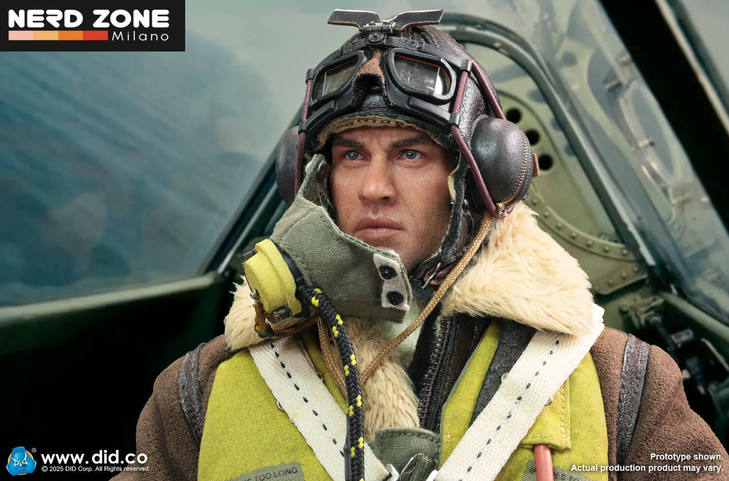 DiD/3R – K80187 1/6 WWII British Pilot Squadron Leader – Tom