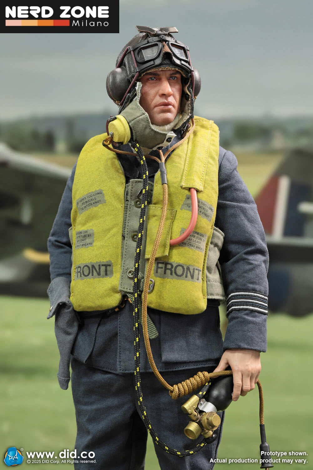 DiD/3R – K80187 1/6 WWII British Pilot Squadron Leader – Tom