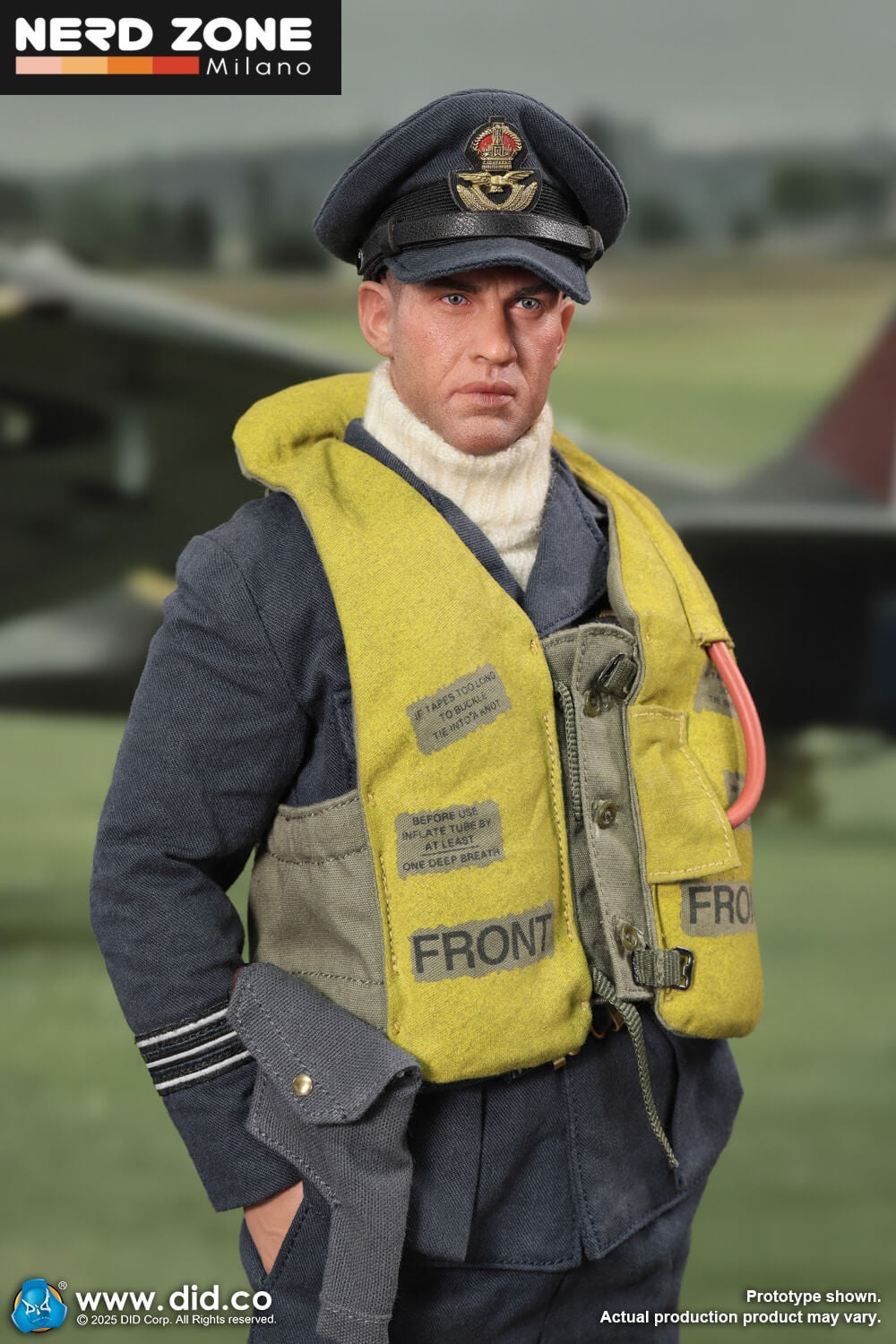 DiD/3R – K80187 1/6 WWII British Pilot Squadron Leader – Tom