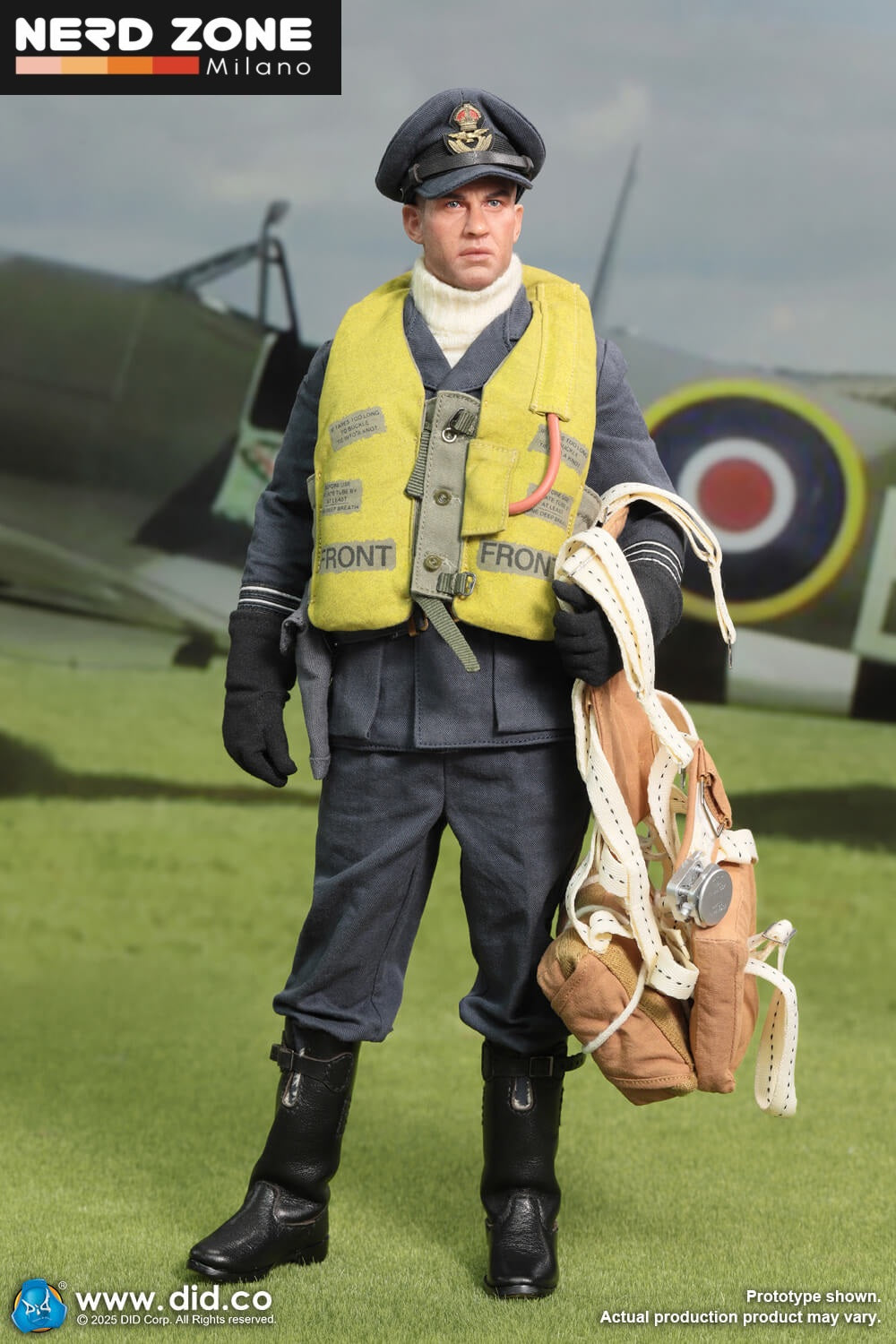 DiD/3R – K80187 1/6 WWII British Pilot Squadron Leader – Tom