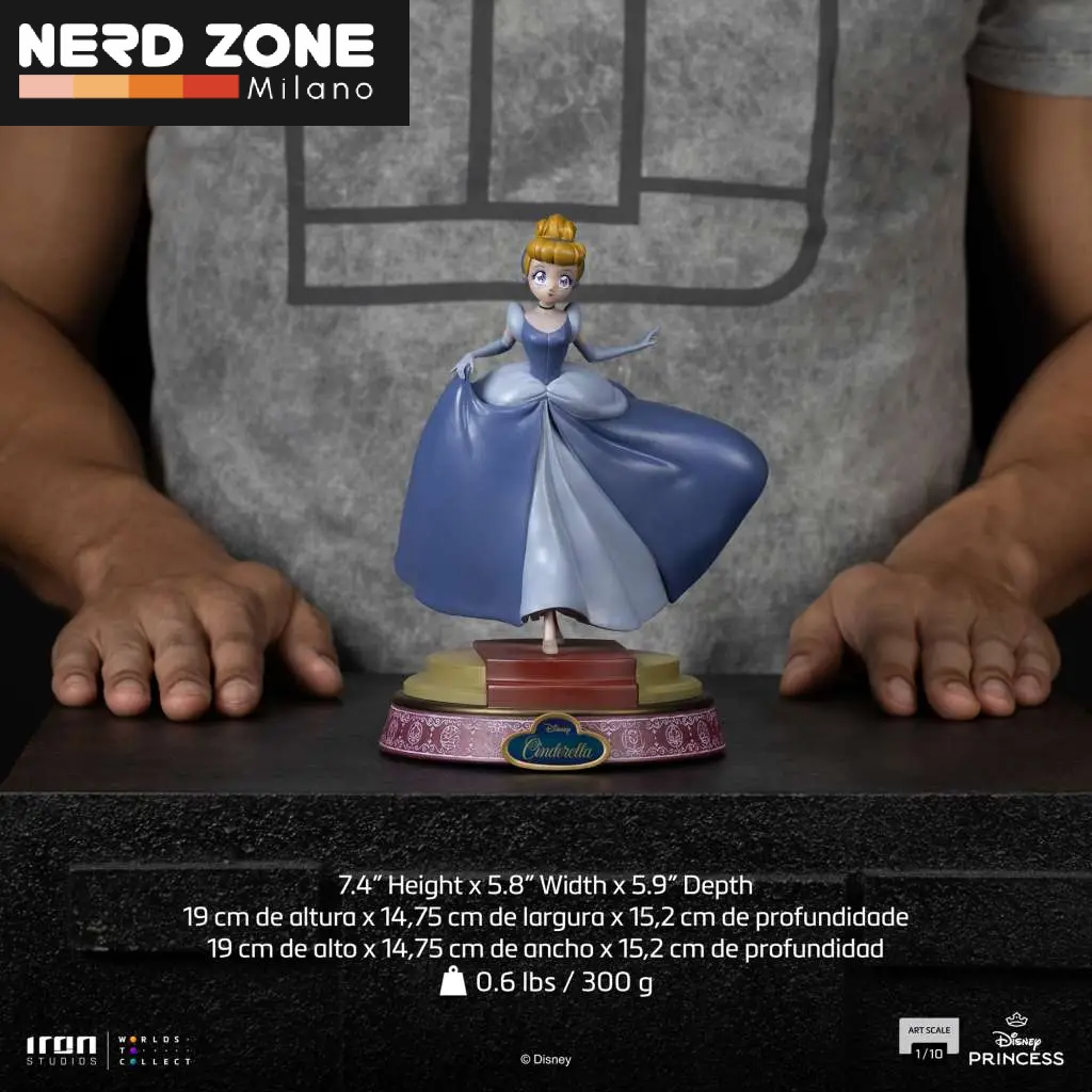 PRE ORDINE - IRON STUDIOS - Disney Anime Princess Cinderella Pvc Statue