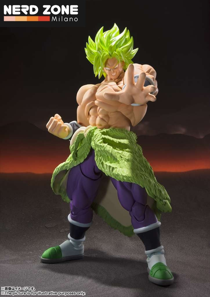BANDAI - S.H. FIGUARTS Dragon Ball Broly Super Saiya Full Power Shf Reissue