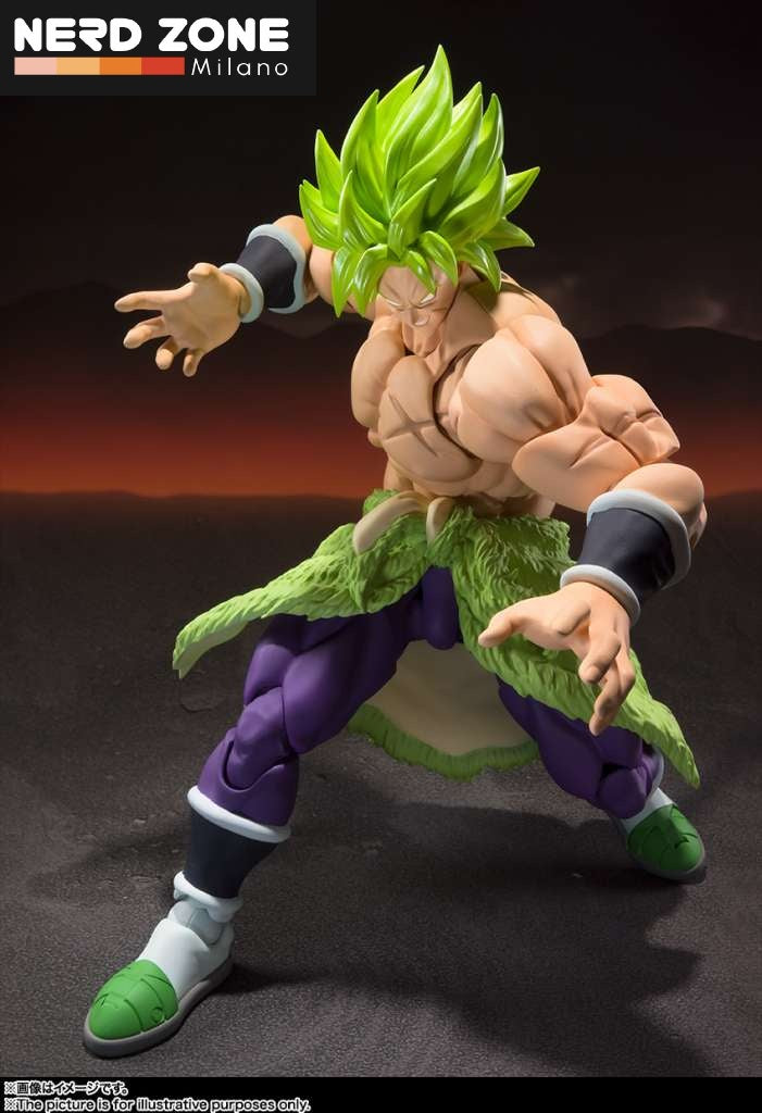 BANDAI - S.H. FIGUARTS Dragon Ball Broly Super Saiya Full Power Shf Reissue