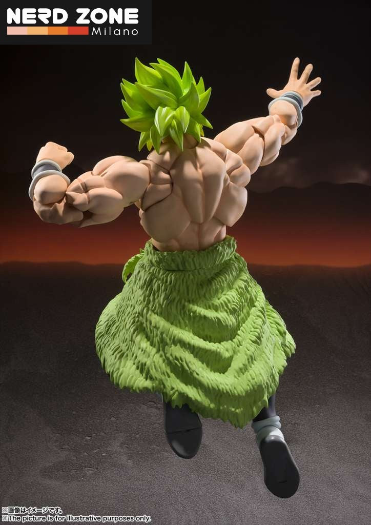 BANDAI - S.H. FIGUARTS Dragon Ball Broly Super Saiya Full Power Shf Reissue