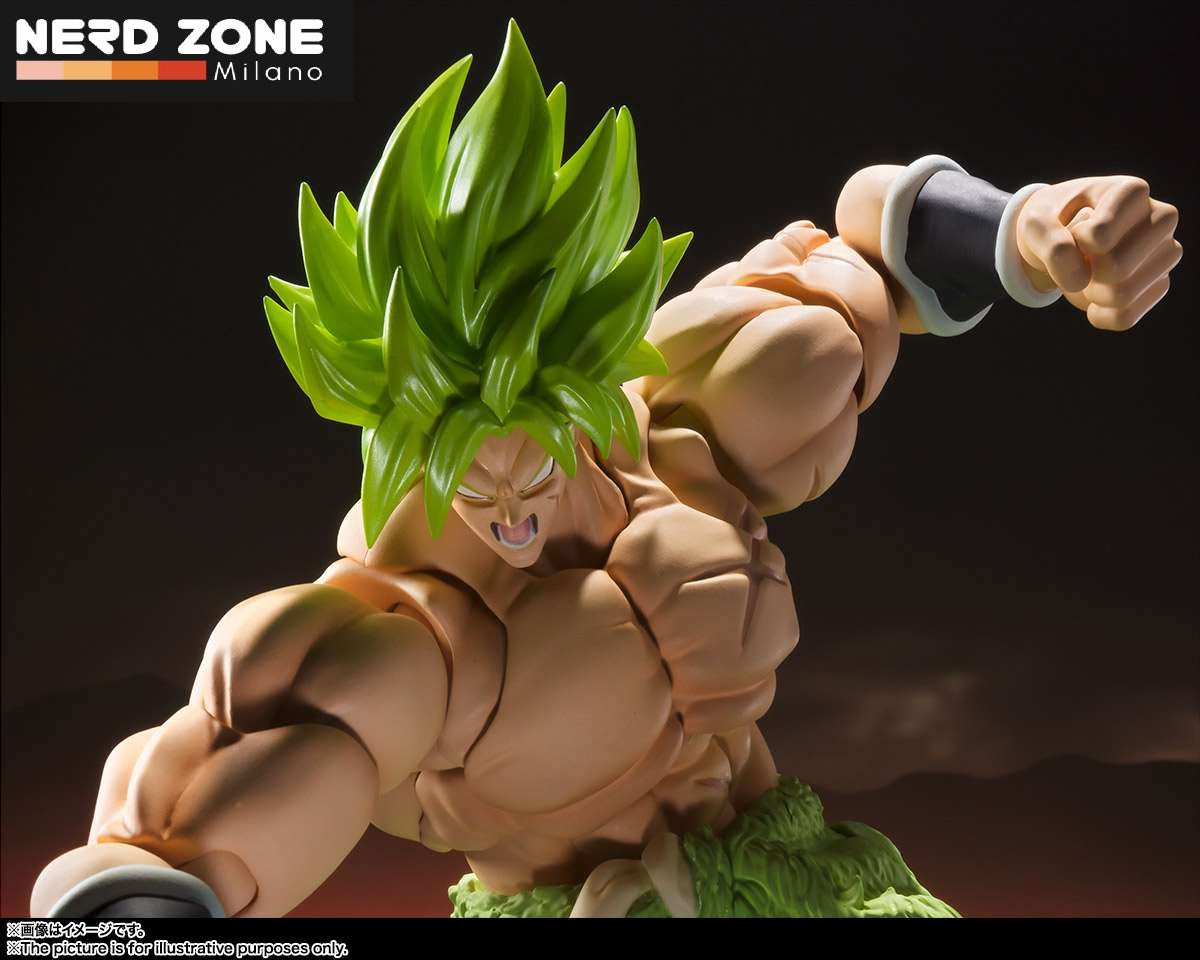 BANDAI - S.H. FIGUARTS Dragon Ball Broly Super Saiya Full Power Shf Reissue