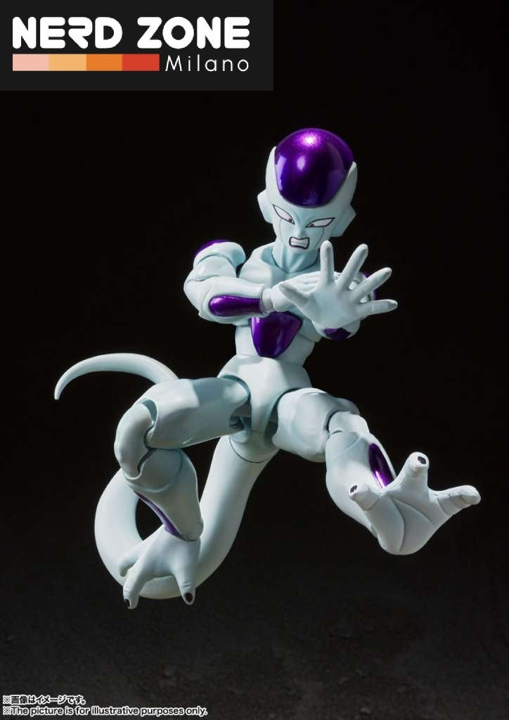 BANDAI - S.H. FIGUARTS - Dragon Ball Frieza Fourth Form Shf Reissue