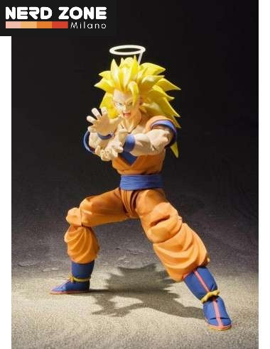 BANDAI - S.H. FIGUARTS - Dragon Ball Super Saiyan 3 Son Goku Shf Reissue