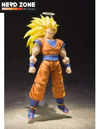 BANDAI - S.H. FIGUARTS - Dragon Ball Super Saiyan 3 Son Goku Shf Reissue