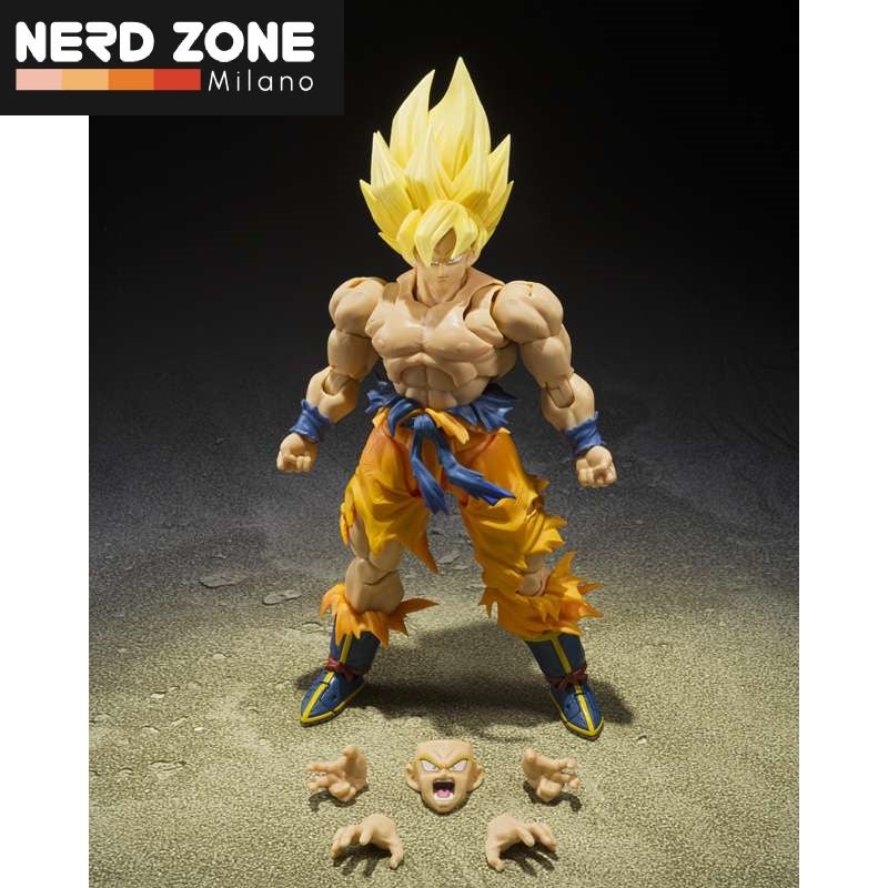 BANDAI - S.H. FIGUARTS - Dragon Ball Super Saiyan Son Goku Legendary Super Saiyan Best Selection Shf