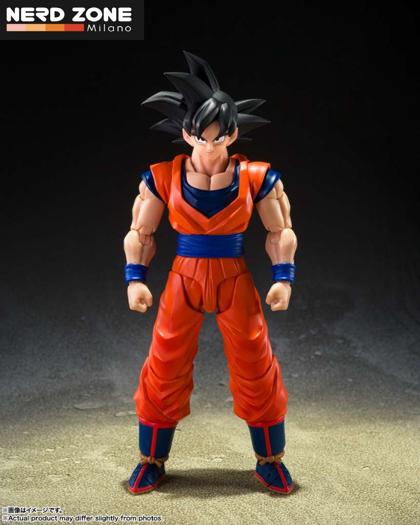 BANDAI - S.H. FIGUARTS Dragon Ball Z Son Goku Kind-Hearted Saiyan Shf
