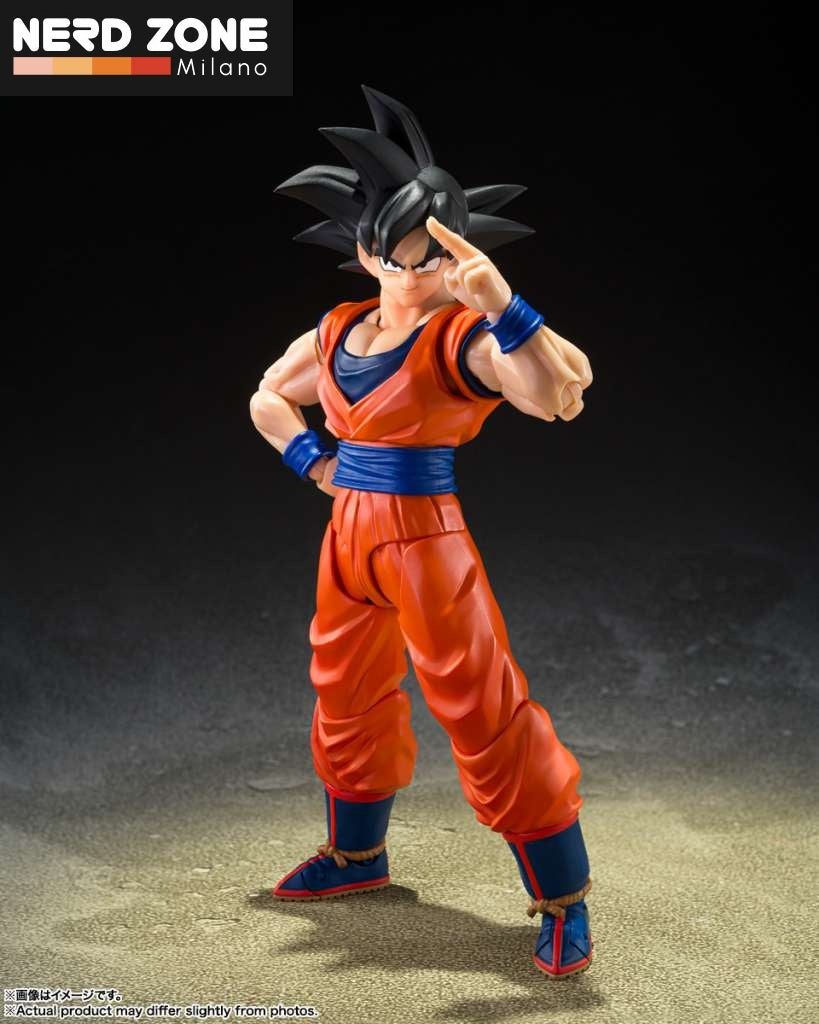 BANDAI - S.H. FIGUARTS Dragon Ball Z Son Goku Kind-Hearted Saiyan Shf
