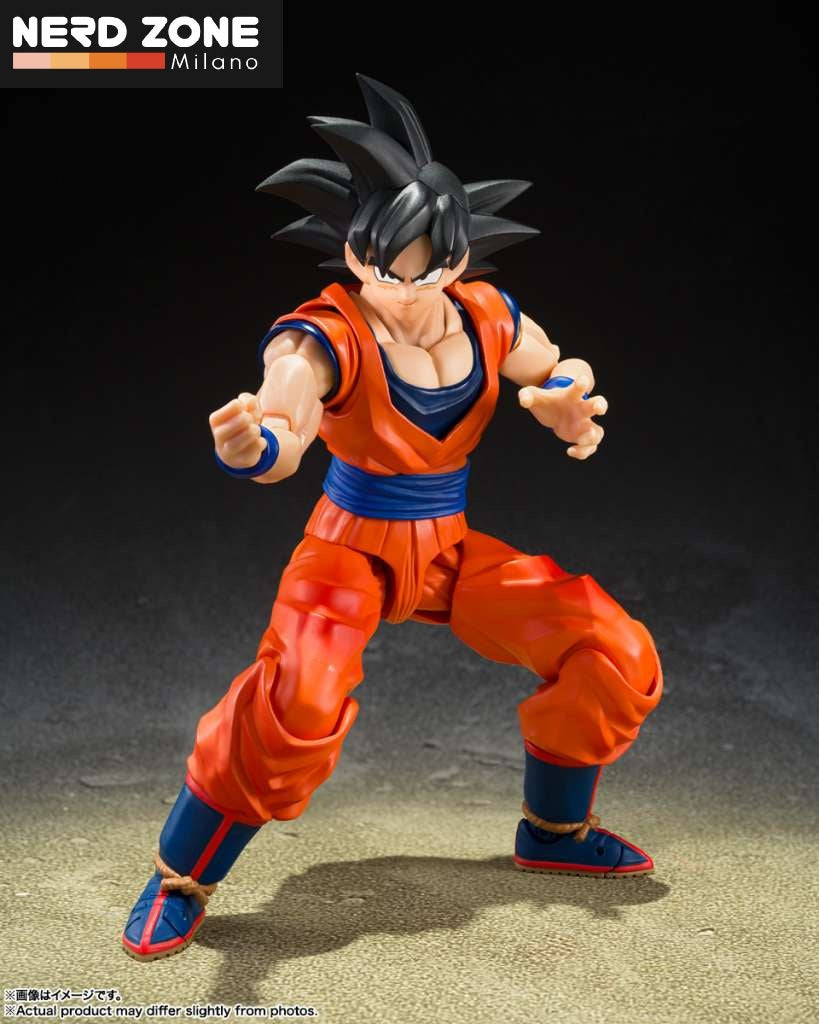 BANDAI - S.H. FIGUARTS Dragon Ball Z Son Goku Kind-Hearted Saiyan Shf