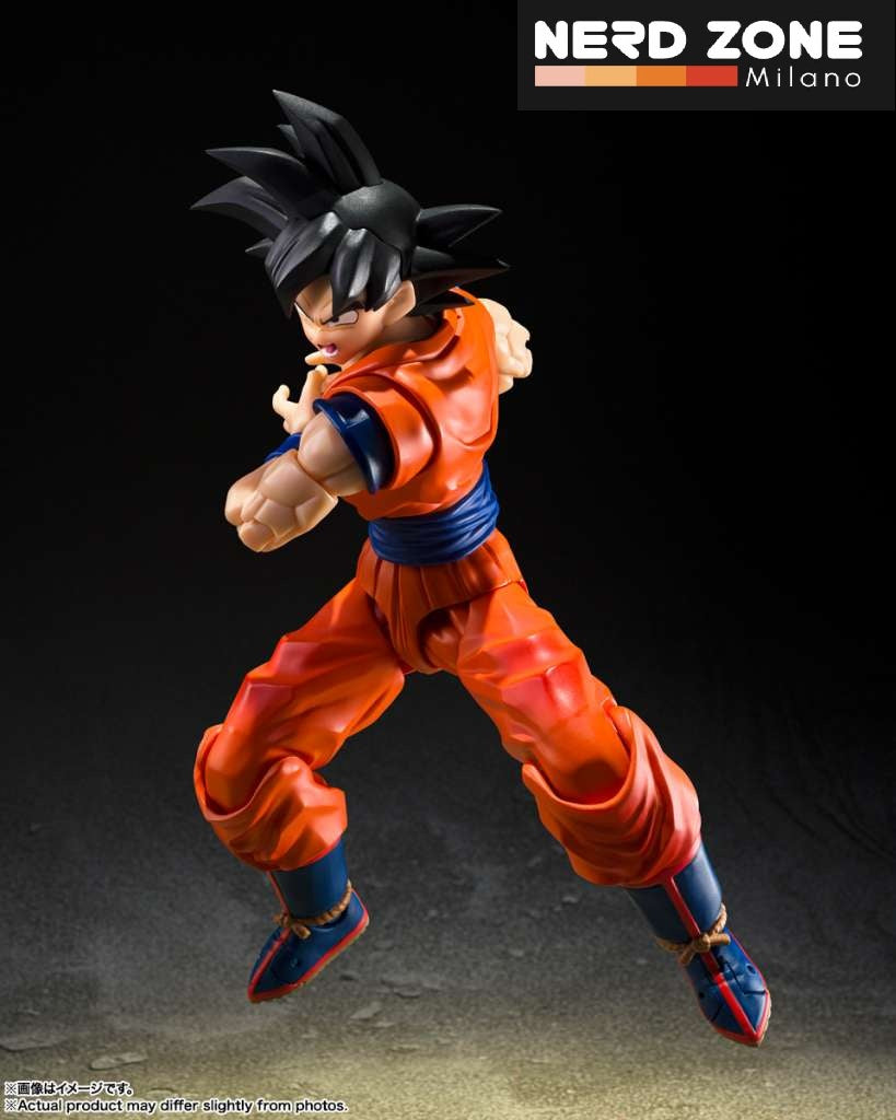 BANDAI - S.H. FIGUARTS Dragon Ball Z Son Goku Kind-Hearted Saiyan Shf