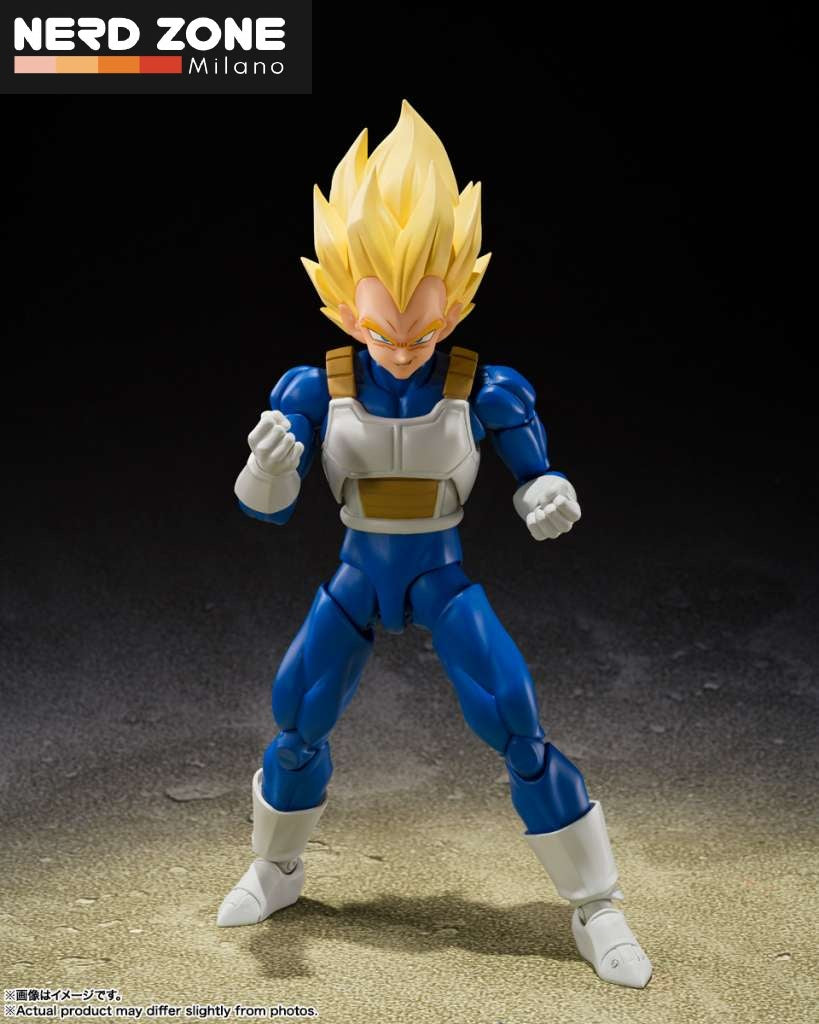 BANDAI - S.H. FIGUARTS Dragon Ball Z Super Saiyan Vegeta Dangerous Pride Shf