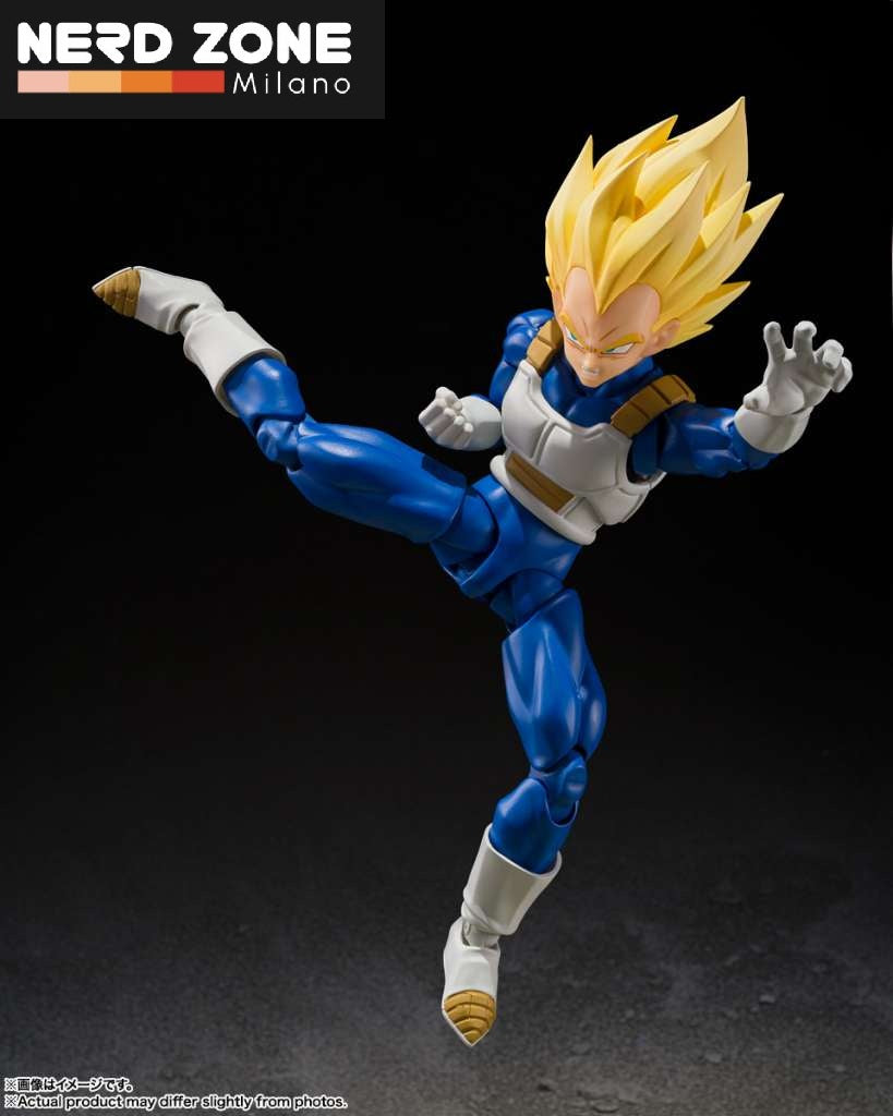 BANDAI - S.H. FIGUARTS Dragon Ball Z Super Saiyan Vegeta Dangerous Pride Shf