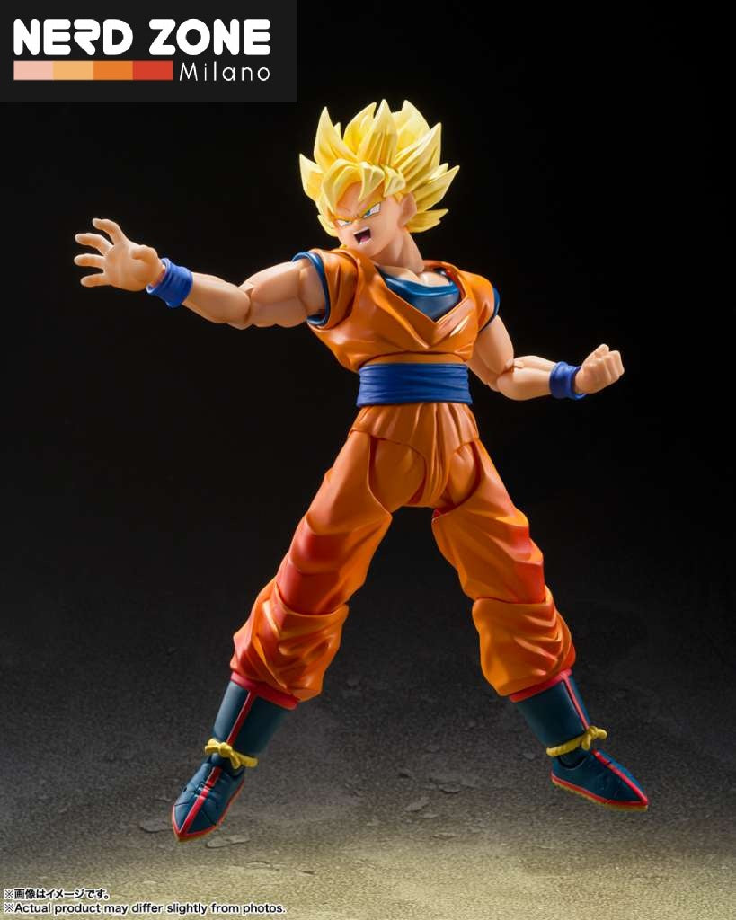 BANDAI - S.H. FIGUARTS - Dragon Ball Z Super Sayan Son Goku Games Begin Shf