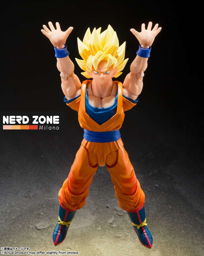 BANDAI - S.H. FIGUARTS - Dragon Ball Z Super Sayan Son Goku Games Begin Shf