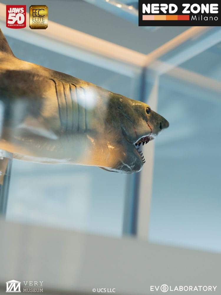 ELITE CREATURE COLLECTIBLES - Jaws Maquette 1/18 Jaws Bronze 60 cm