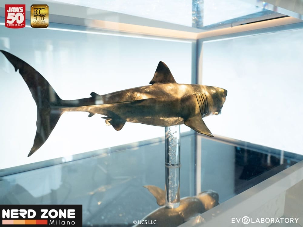 ELITE CREATURE COLLECTIBLES - Jaws Maquette 1/18 Jaws Bronze 60 cm