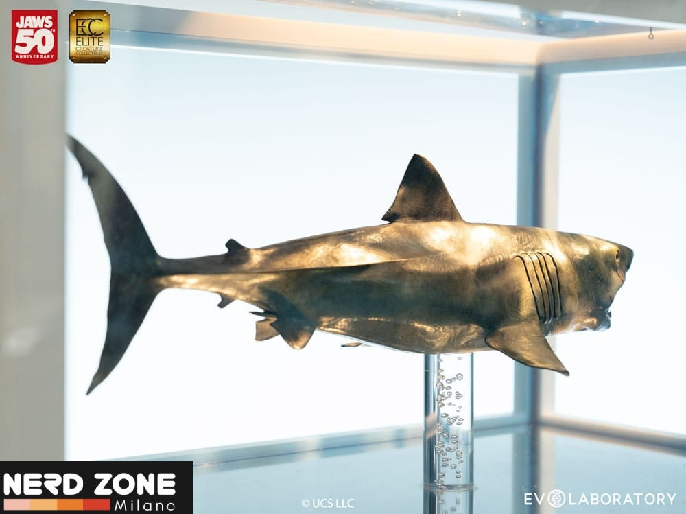 ELITE CREATURE COLLECTIBLES - Jaws Maquette 1/18 Jaws Bronze 60 cm