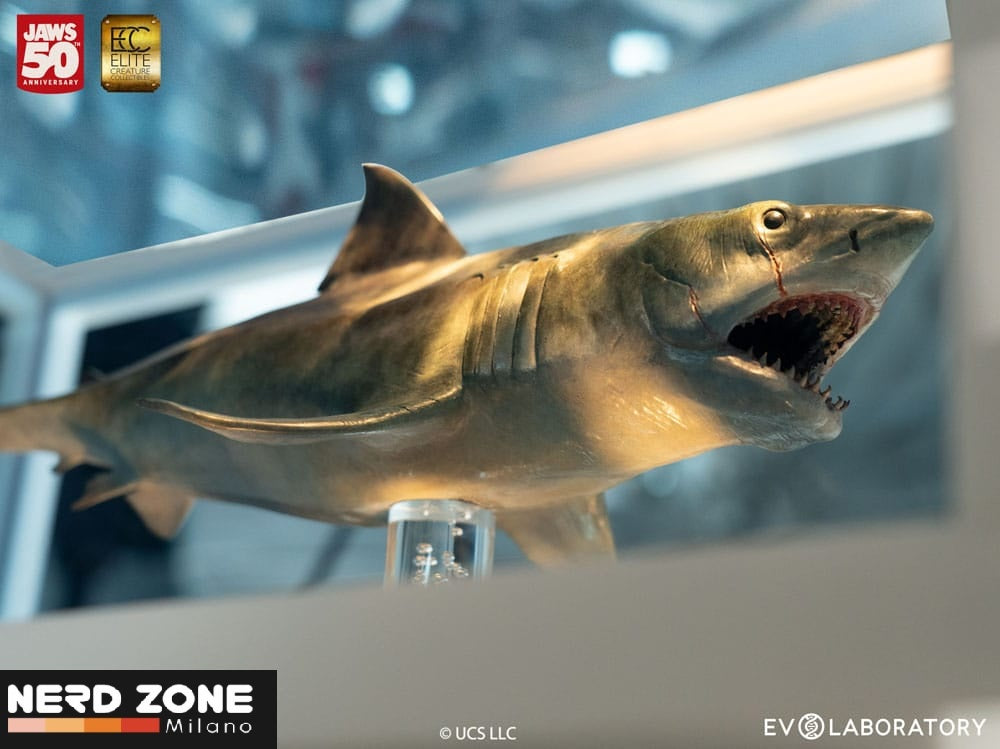 ELITE CREATURE COLLECTIBLES - Jaws Maquette 1/18 Jaws Bronze 60 cm