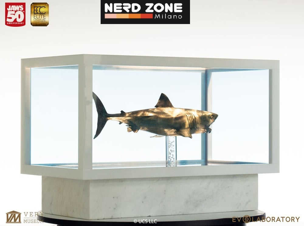ELITE CREATURE COLLECTIBLES - Jaws Maquette 1/18 Jaws Bronze 60 cm