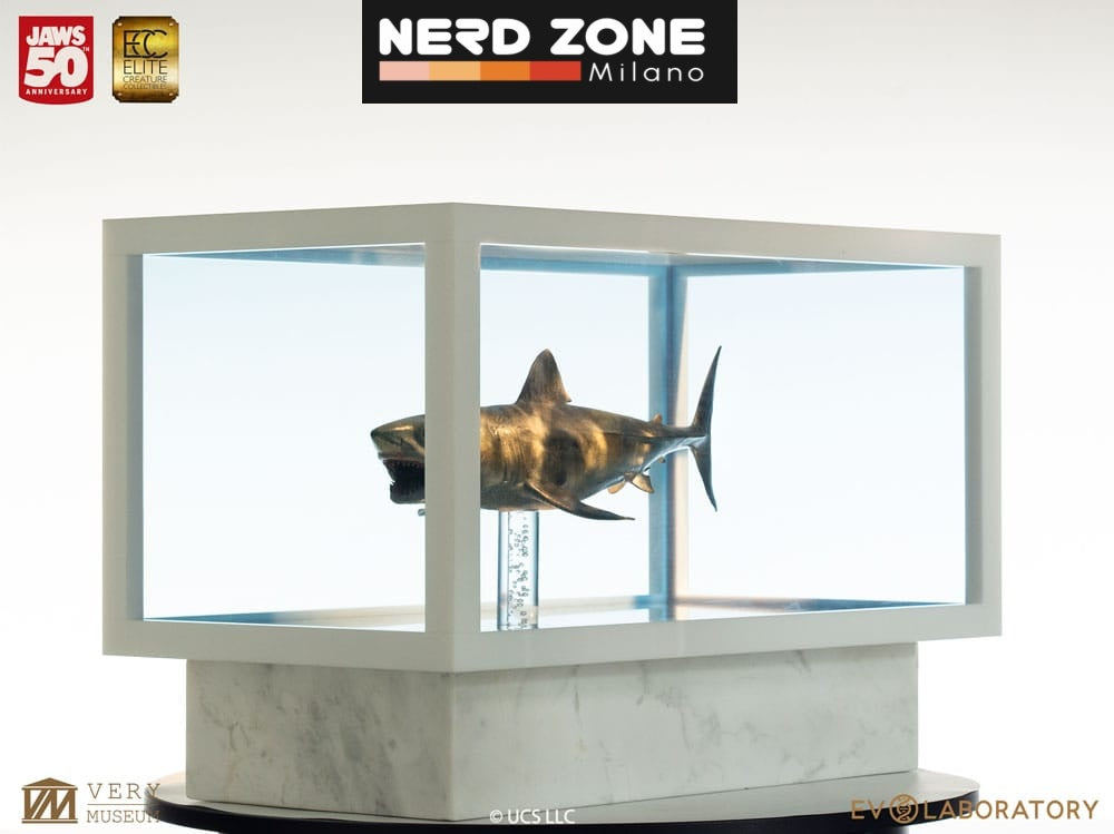 ELITE CREATURE COLLECTIBLES - Jaws Maquette 1/18 Jaws Bronze 60 cm