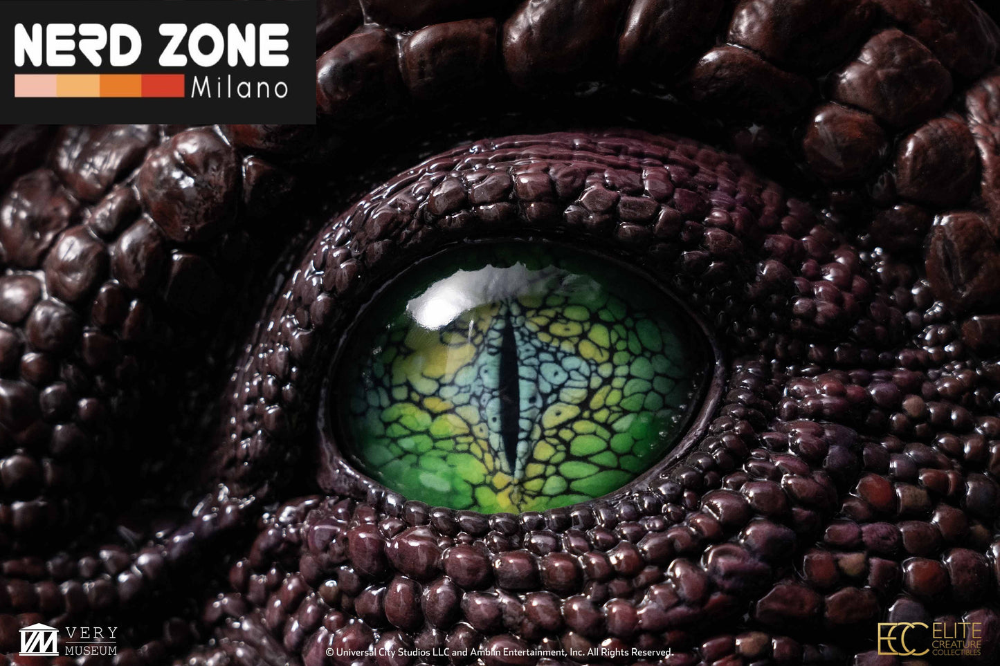 PRE ORDINE - ELITE CREATURE COLLECTIBLES - Jurassic Park 3 Spinosaurus Eye Prop Reproduction