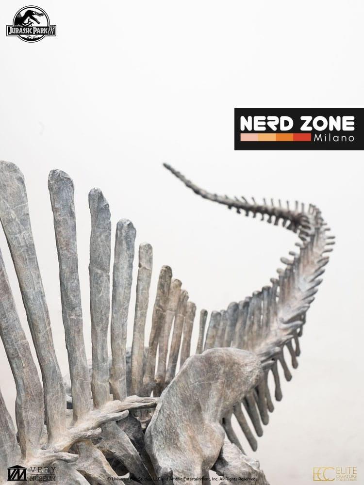 ELITE CREATURE COLLECTIBLES - Jurassic Park III Elite Creature Line Statue 1/12 Spinosaurus Skeleton Bronze 99 cm