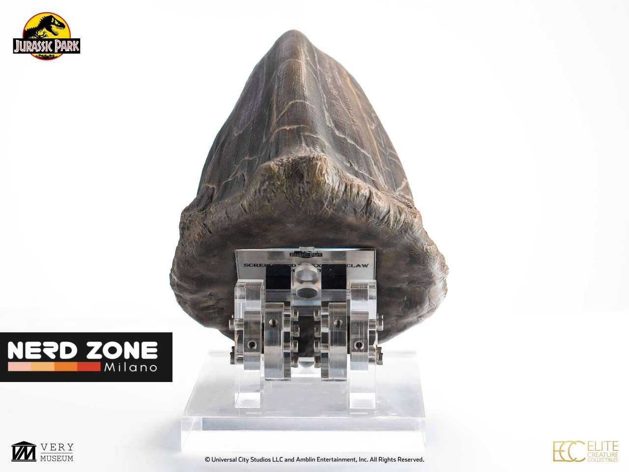 ELITE CREATURE COLLECTIBLES - Jurassic Park Screen Used T-Rex Foot Claw Reproduction