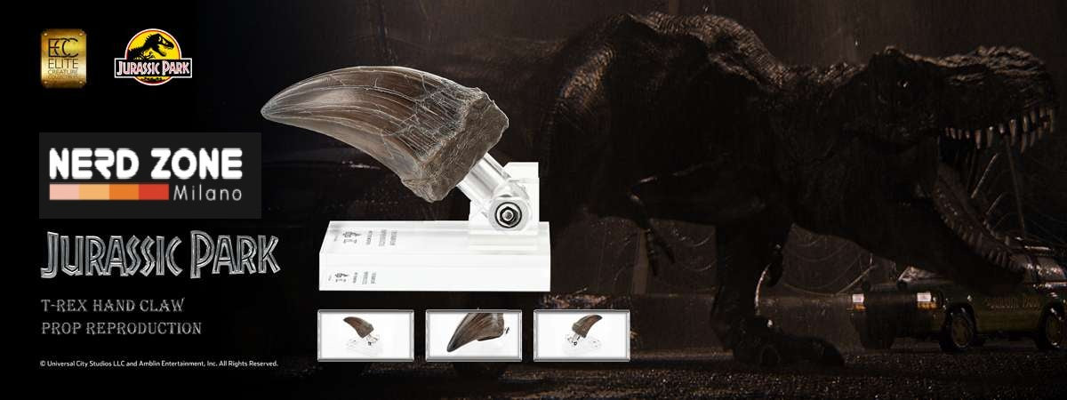 ELITE CREATURE COLLECTIBLES - Jurassic Park T-Rex Hand Claw Prop Reproduction
