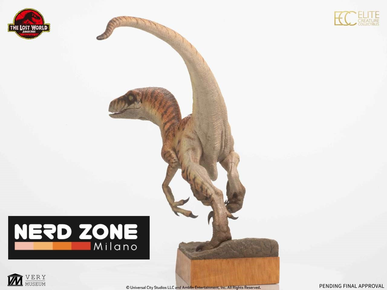 ELITE CREATURE COLLECTIBLES - Jurassic Park The Lost World Male Velociraptor Maquette