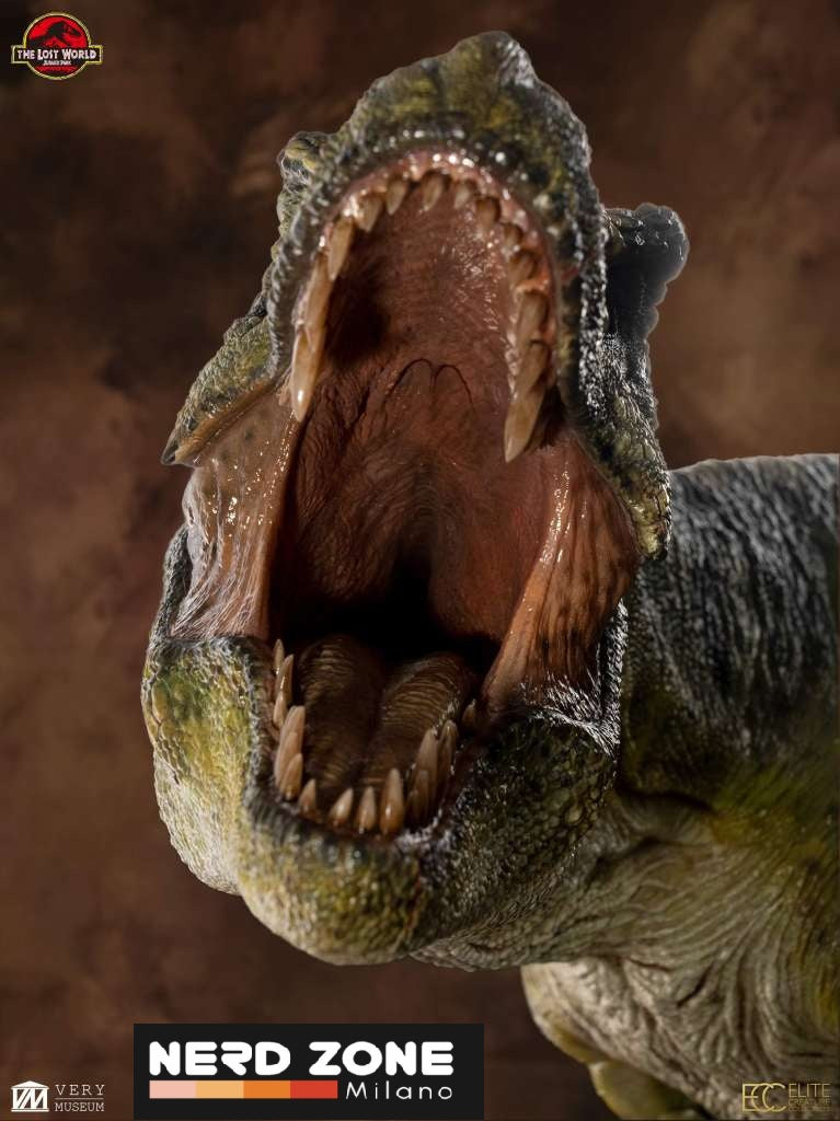 ELITE CREATURE COLLECTIBLES - The Lost World Jurassic Park Tyrannosaur Buck 1/12 Scale Maquette