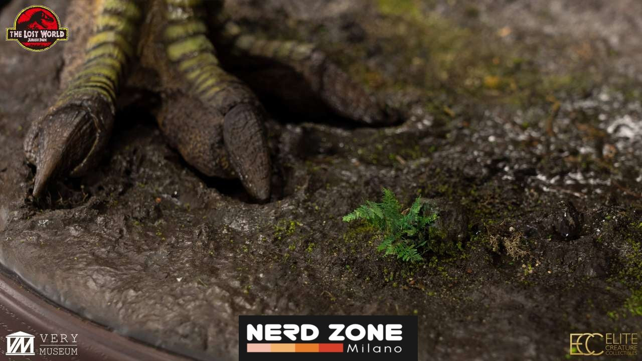 ELITE CREATURE COLLECTIBLES - The Lost World Jurassic Park Tyrannosaur Buck 1/12 Scale Maquette