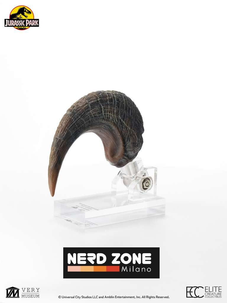 ELITE CREATURE COLLECTIBLES - Jurassic Park Velociraptor Foot Claw Prop Reproduction