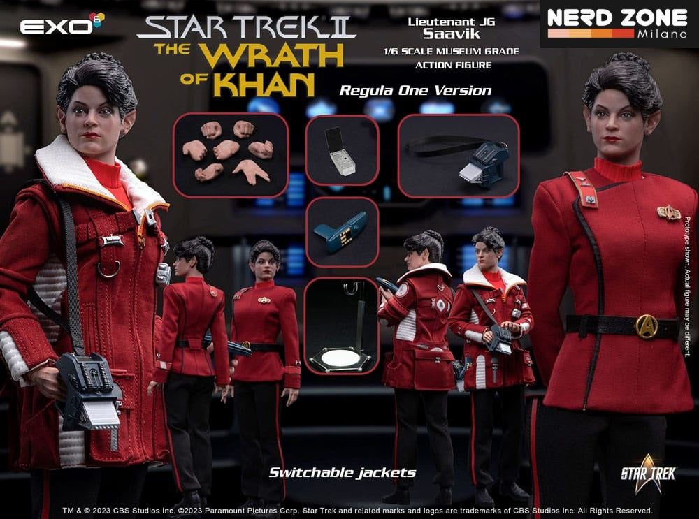EXO-6 - Star Trek II: The Wrath of Khan Action Figure 1/6 Lt. Saavik (Regular One Version) 28 cm