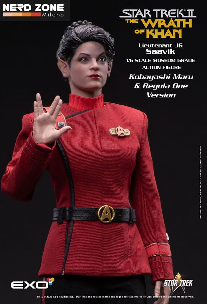 EXO-6 - Star Trek II: The Wrath of Khan Action Figure 1/6 Lt. Saavik (Regular One Version) 28 cm