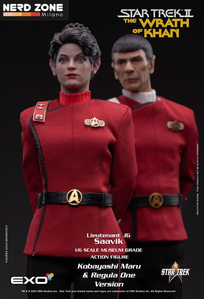 EXO-6 - Star Trek II: The Wrath of Khan Action Figure 1/6 Lt. Saavik (Regular One Version) 28 cm