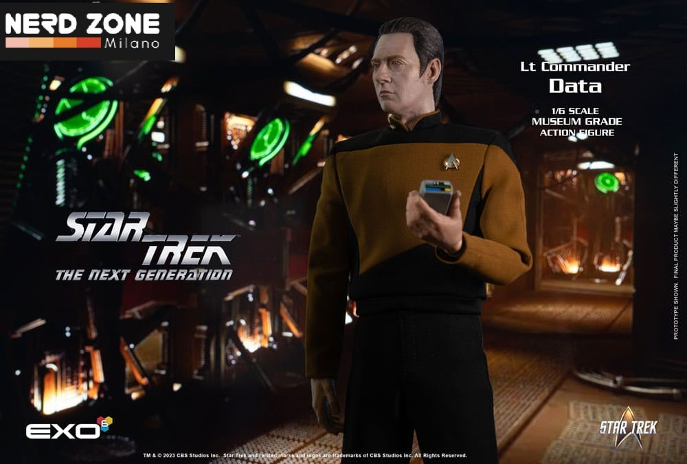 EXO-6 - Star Trek: The Next Generation Action Figure 1/6 Lt. Commander Data (Standard Version) 30 cm