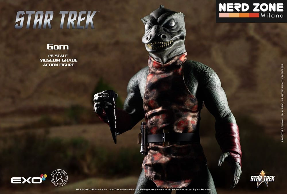 EXO-6 - Star Trek: The Original Series Action Figure 1/6 Gorn 31 cm