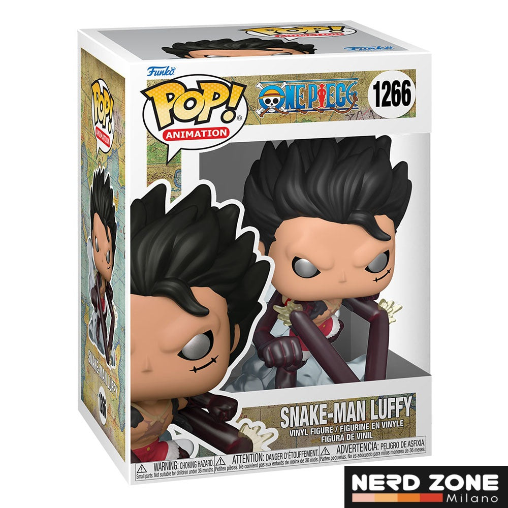 FUNKO POP - One Piece POP! Television Vinyl Figure Snake-Man Luffy 9 cm