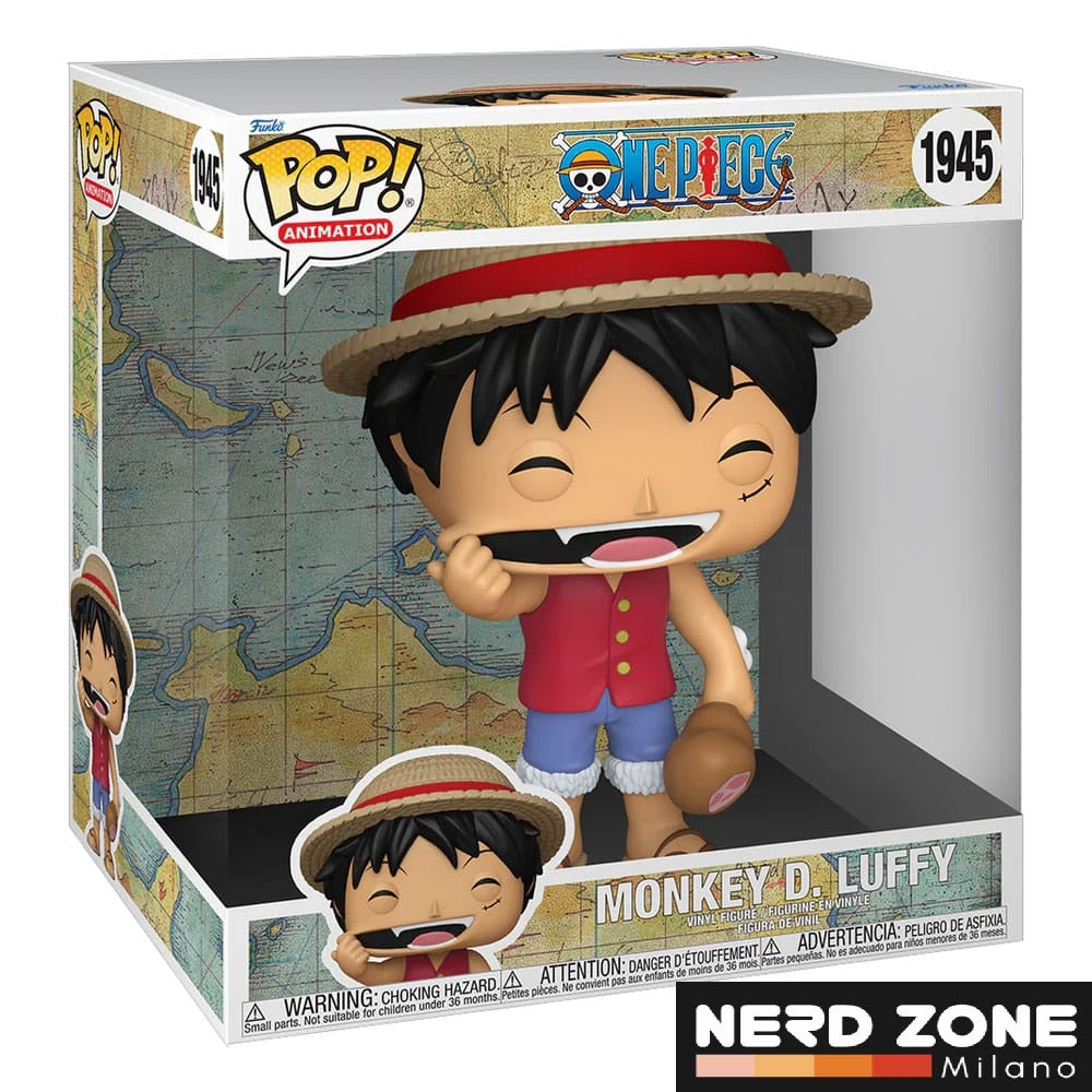 FUNKO POP - One Piece Super Sized Jumbo POP! Vinyl Figure Monkey D. Luffy (Stretching) 25 cm