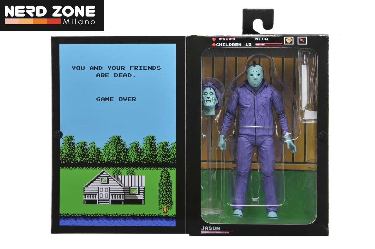 NECA - Friday the 13th Action Figure Jason Theme Music Edition (Classic Video Game Appearance) 18 cm