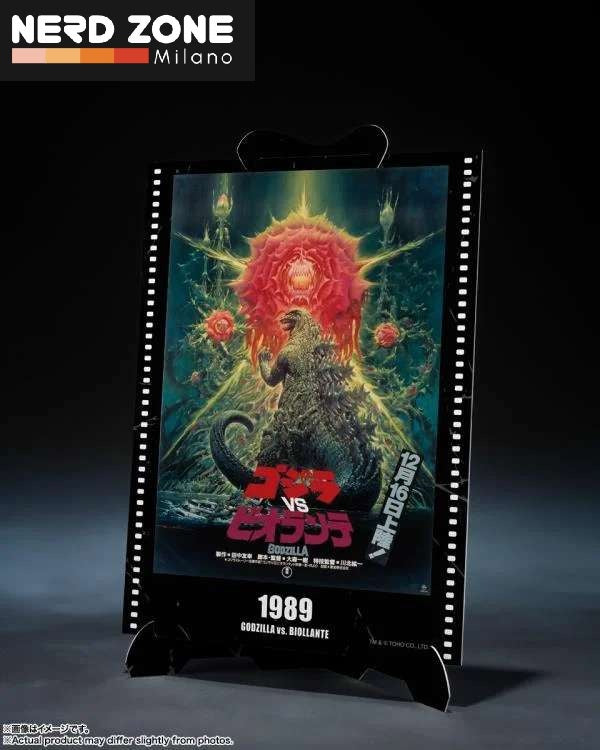 BANDAI S.H.MONSTERARTS - Godzilla 1989 "Godzilla Vs. Biollante" Movie Graphic Plus S.H.Monsterats