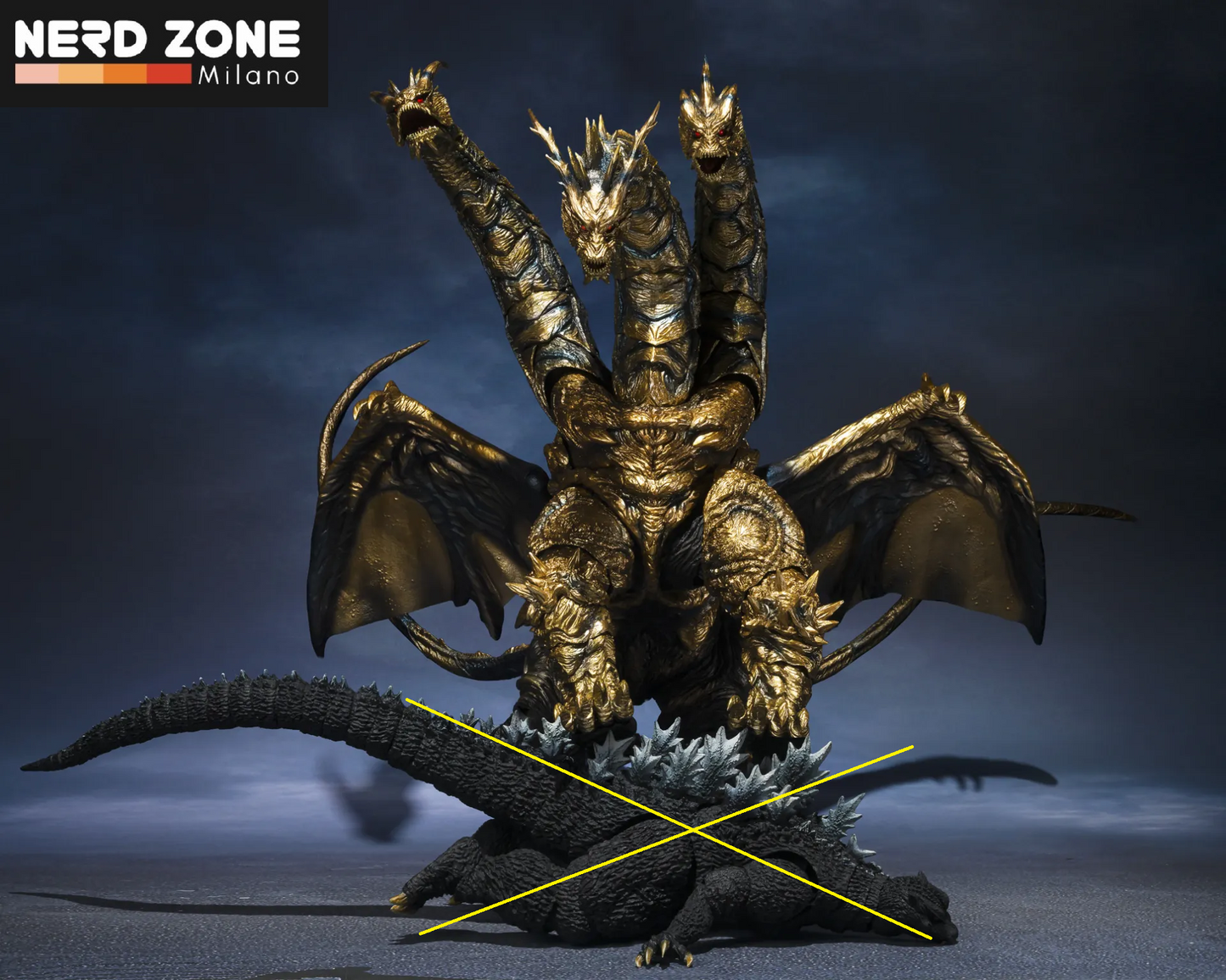 PRE ORDER - BANDAI S.H.MONSTERARTS - Godzilla Final Wars Kaizer Ghidorah S.h.monsterarts