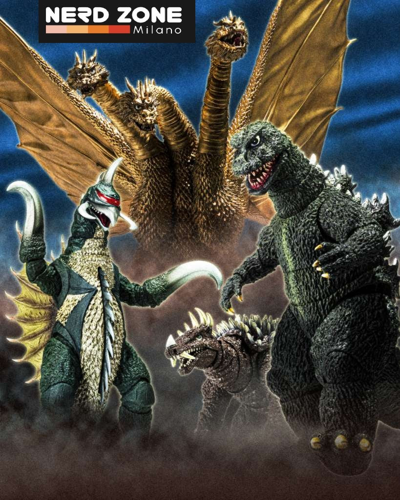 BANDAI S.H.MONSTERARTS - Godzilla King Ghidorah 1972 S.H.Monsterarts
