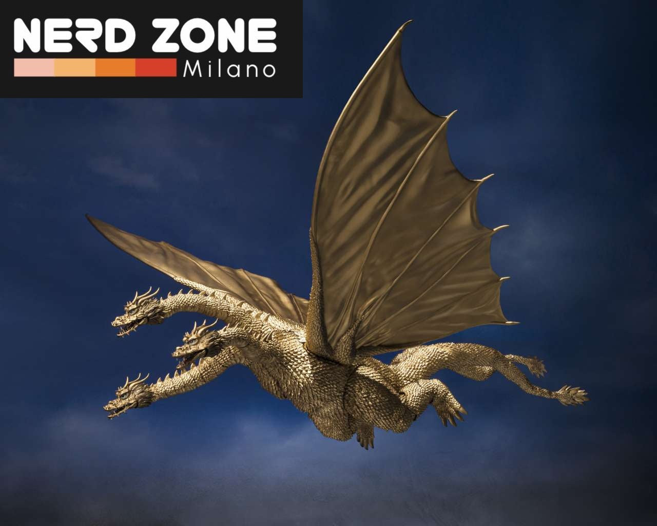 BANDAI S.H.MONSTERARTS - Godzilla King Ghidorah 1972 S.H.Monsterarts