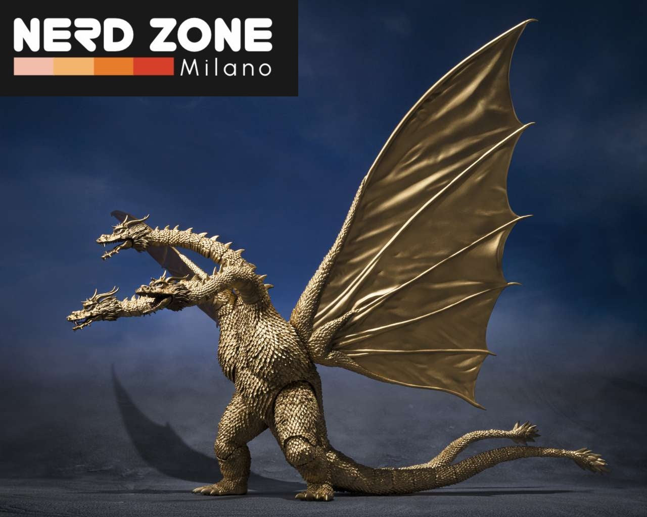 BANDAI S.H.MONSTERARTS - Godzilla King Ghidorah 1972 S.H.Monsterarts