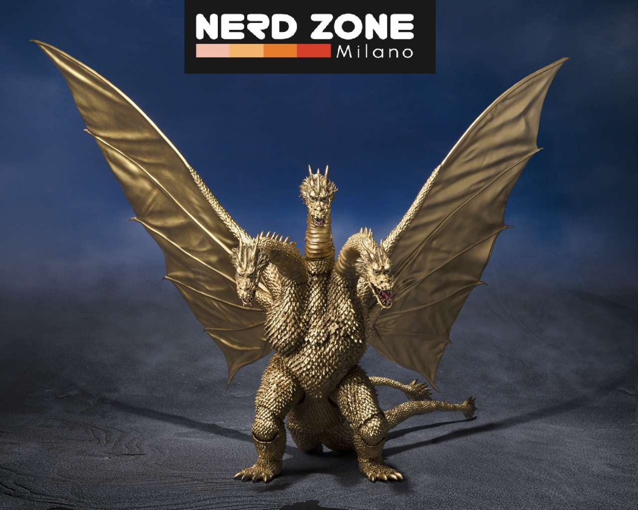 BANDAI S.H.MONSTERARTS - Godzilla King Ghidorah 1972 S.H.Monsterarts