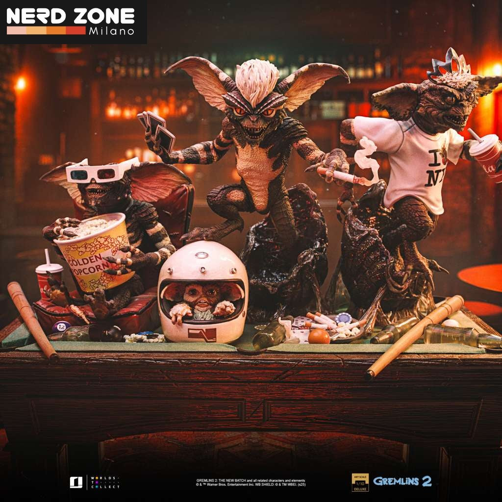 IRON STUDIOS - Gremlins 1/10 Diorama Statue